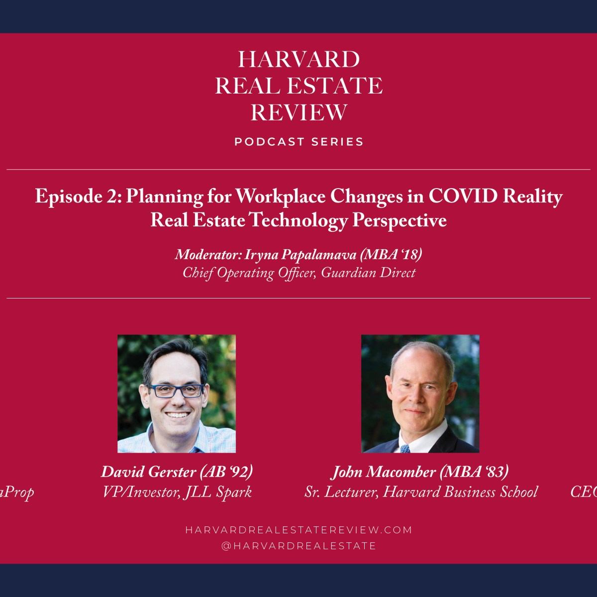 HRER Podcast #2: Planning for Workplace Changes in COVID Reality – Real Estate Technology&nbsp;Perspective